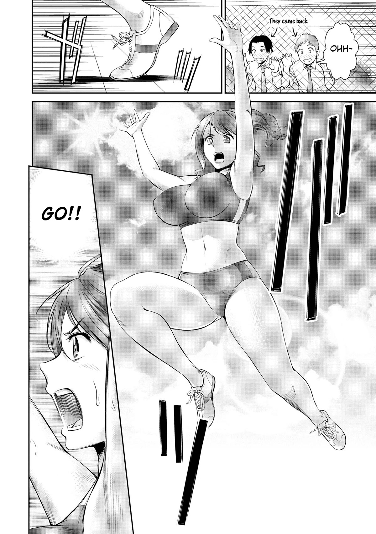 Do You like Fluffy Boobs? Busty Girl Anthology Comic Chapter 44 page 19 - Chapter 44: Complex jump!