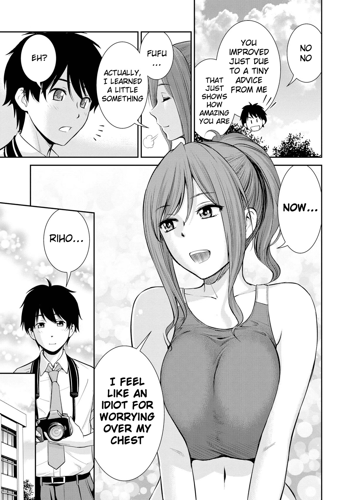 Do You like Fluffy Boobs? Busty Girl Anthology Comic Chapter 44 page 22 - Chapter 44: Complex jump!