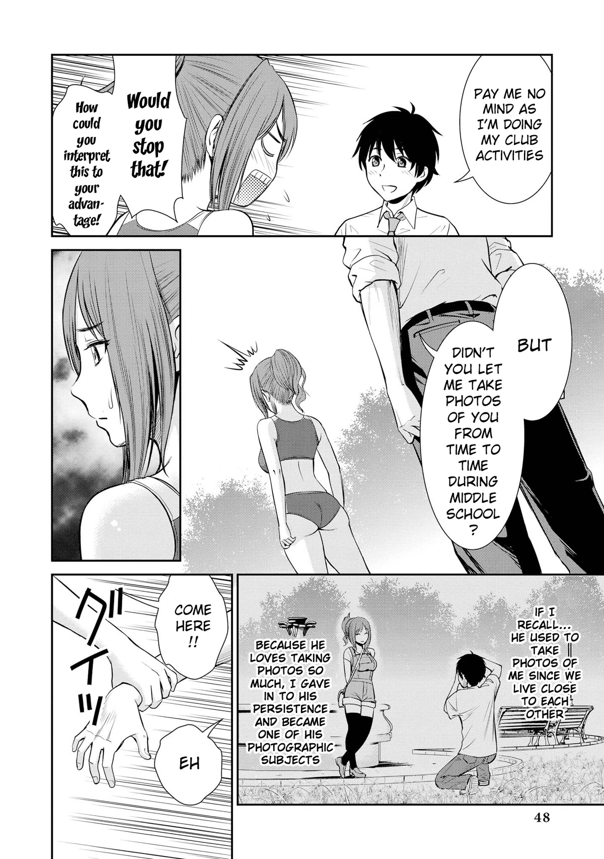 Do You like Fluffy Boobs? Busty Girl Anthology Comic Chapter 44 page 7 - Chapter 44: Complex jump!