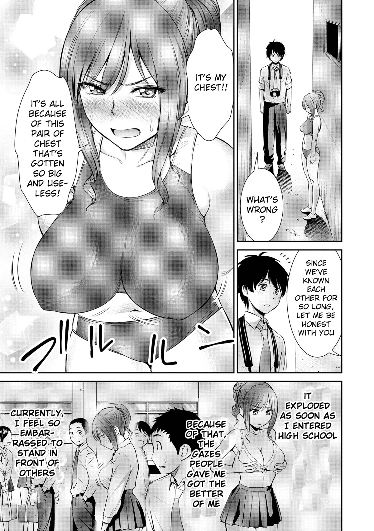 Do You like Fluffy Boobs? Busty Girl Anthology Comic Chapter 44 page 8 - Chapter 44: Complex jump!
