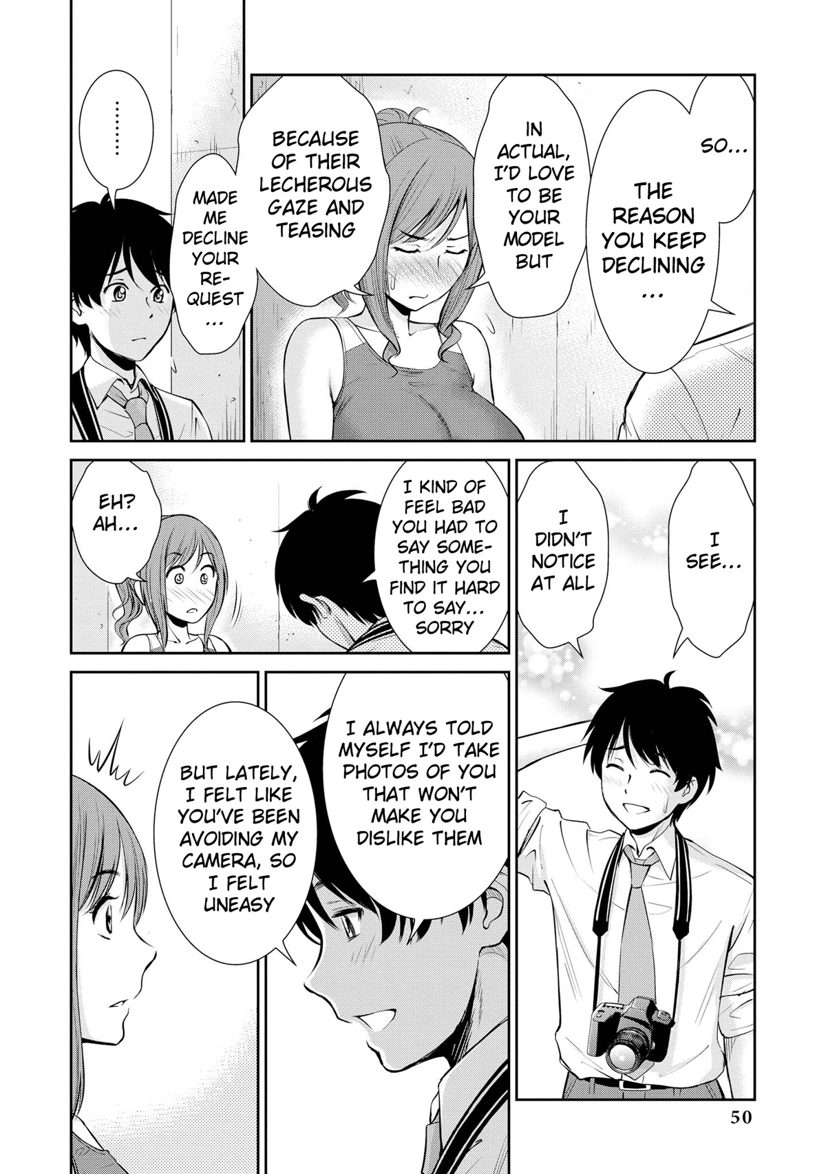 Do You like Fluffy Boobs? Busty Girl Anthology Comic Chapter 44 page 9 - Chapter 44: Complex jump!