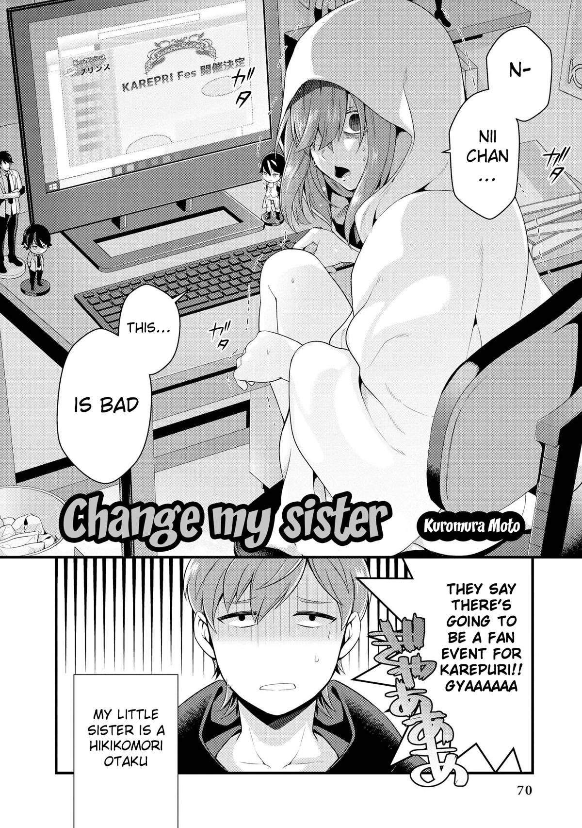 Do You like Fluffy Boobs? Busty Girl Anthology Comic Chapter 45 page 3 - Chapter 45: Change my sister