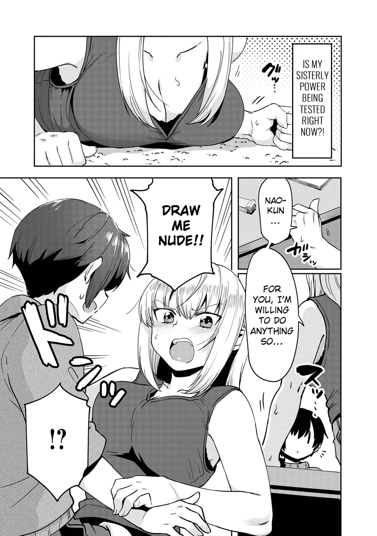 Do You like Fluffy Boobs? Busty Girl Anthology Comic Chapter 46 page 13 - Chapter 46: Ane’s impression is very aggressive