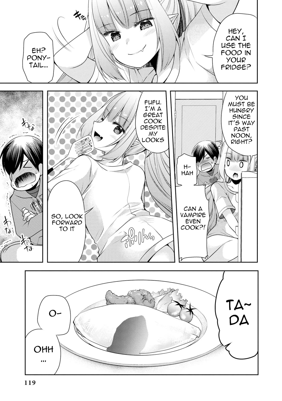 Do You like Fluffy Boobs? Busty Girl Anthology Comic Chapter 47 page 14 - Chapter 47: My cute vampire