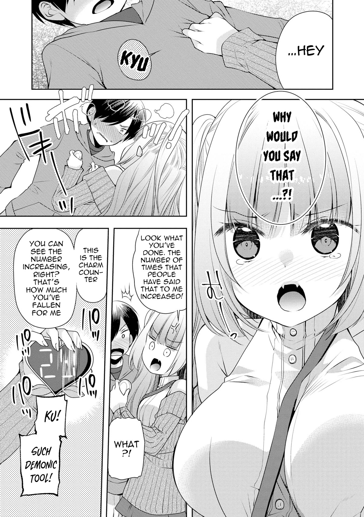 Do You like Fluffy Boobs? Busty Girl Anthology Comic Chapter 47 page 8 - Chapter 47: My cute vampire