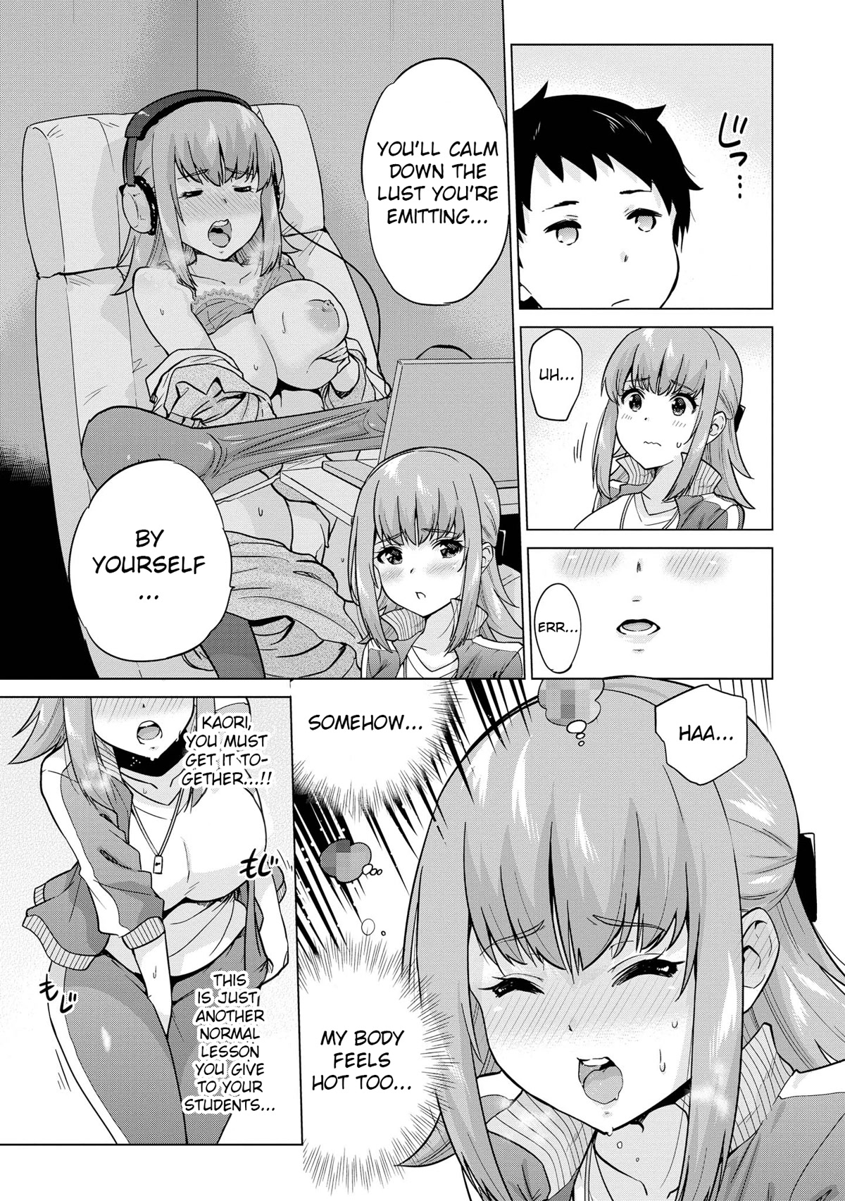 Do You like Fluffy Boobs? Busty Girl Anthology Comic Chapter 48 page 10 - Chapter 48: Please teach me! Yoshino Sensei