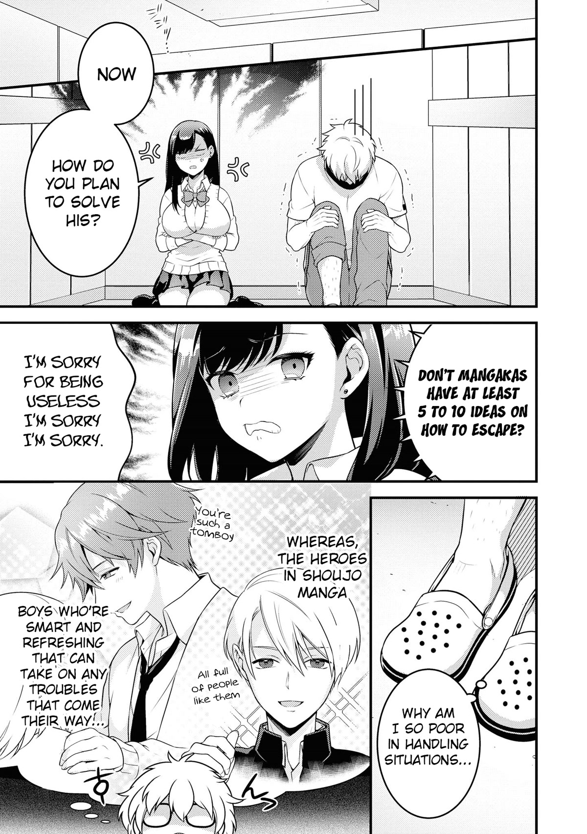 Do You like Fluffy Boobs? Busty Girl Anthology Comic Chapter 50 page 10 - Chapter 50: Escape from Cool Beauty