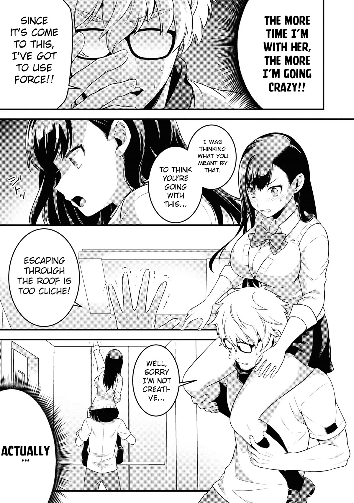 Do You like Fluffy Boobs? Busty Girl Anthology Comic Chapter 50 page 12 - Chapter 50: Escape from Cool Beauty