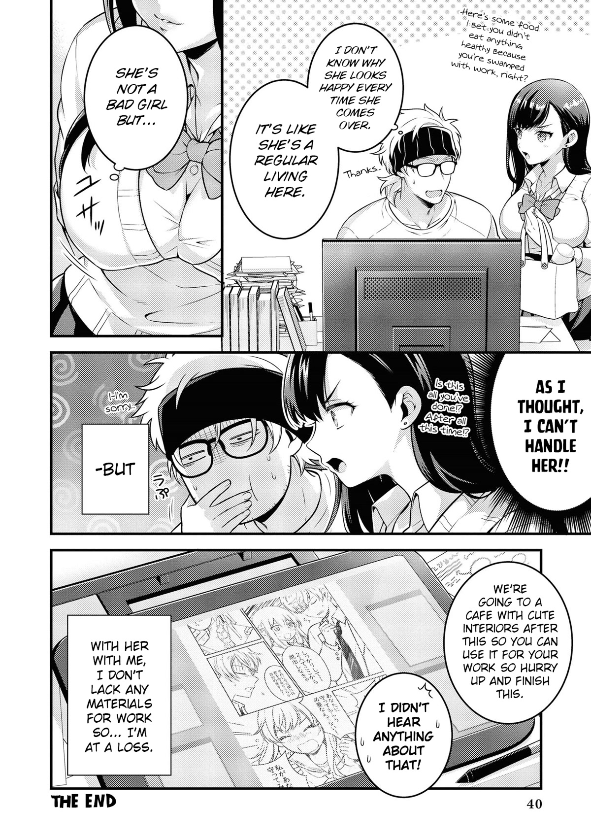 Do You like Fluffy Boobs? Busty Girl Anthology Comic Chapter 50 page 17 - Chapter 50: Escape from Cool Beauty
