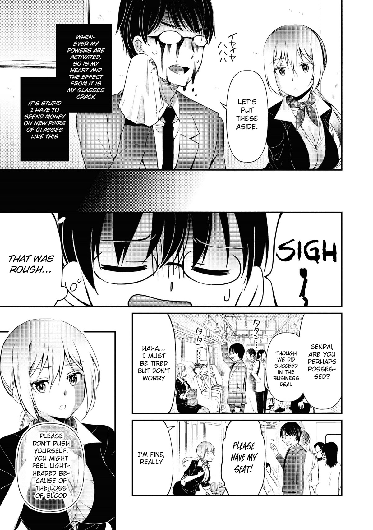 Do You like Fluffy Boobs? Busty Girl Anthology Comic Chapter 52 page 10 - Chapter 52: A closet pervert Kouhai and their perverted mind and heart