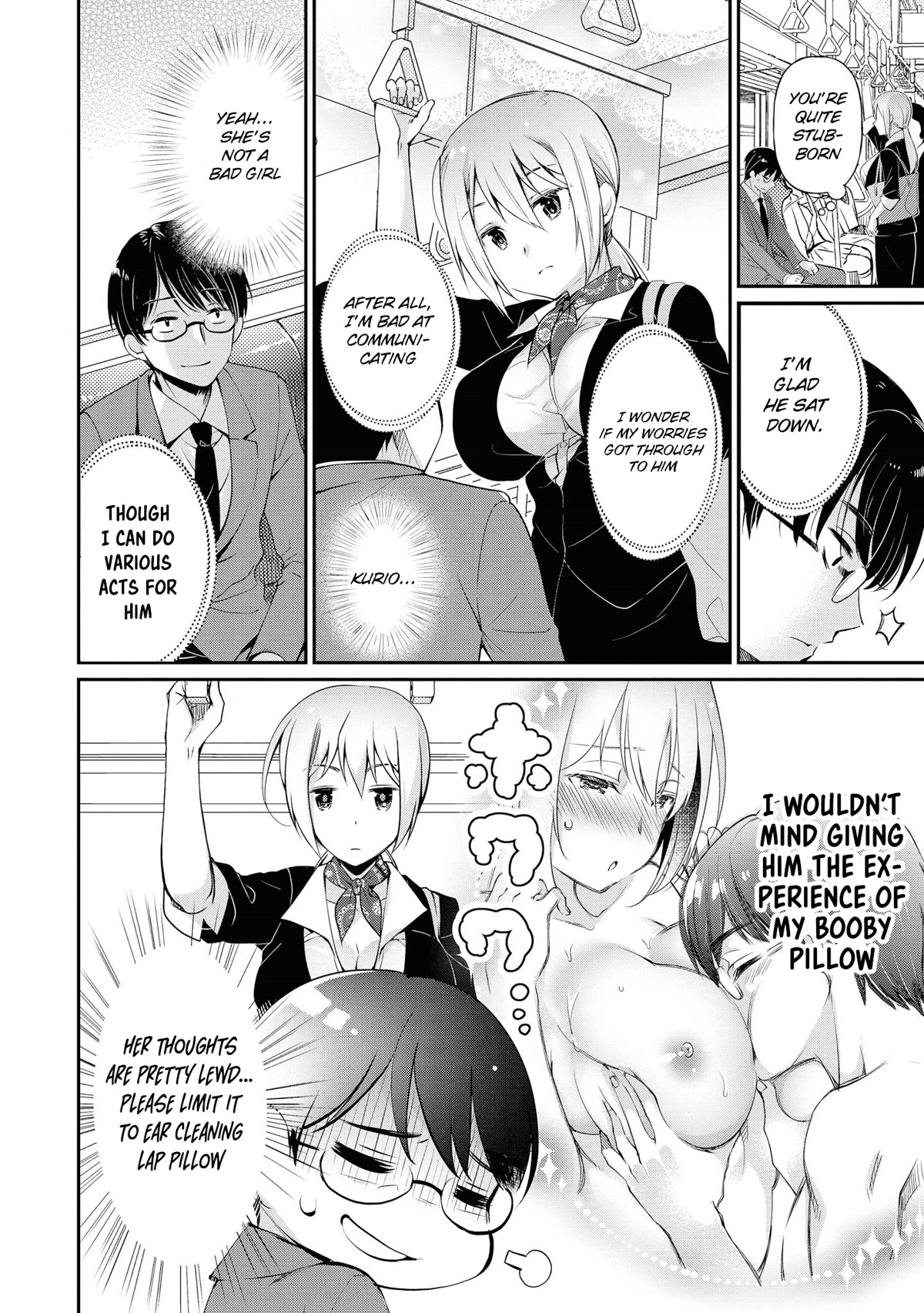 Do You like Fluffy Boobs? Busty Girl Anthology Comic Chapter 52 page 11 - Chapter 52: A closet pervert Kouhai and their perverted mind and heart