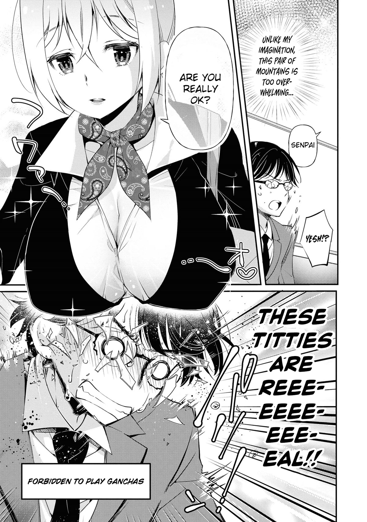 Do You like Fluffy Boobs? Busty Girl Anthology Comic Chapter 52 page 14 - Chapter 52: A closet pervert Kouhai and their perverted mind and heart