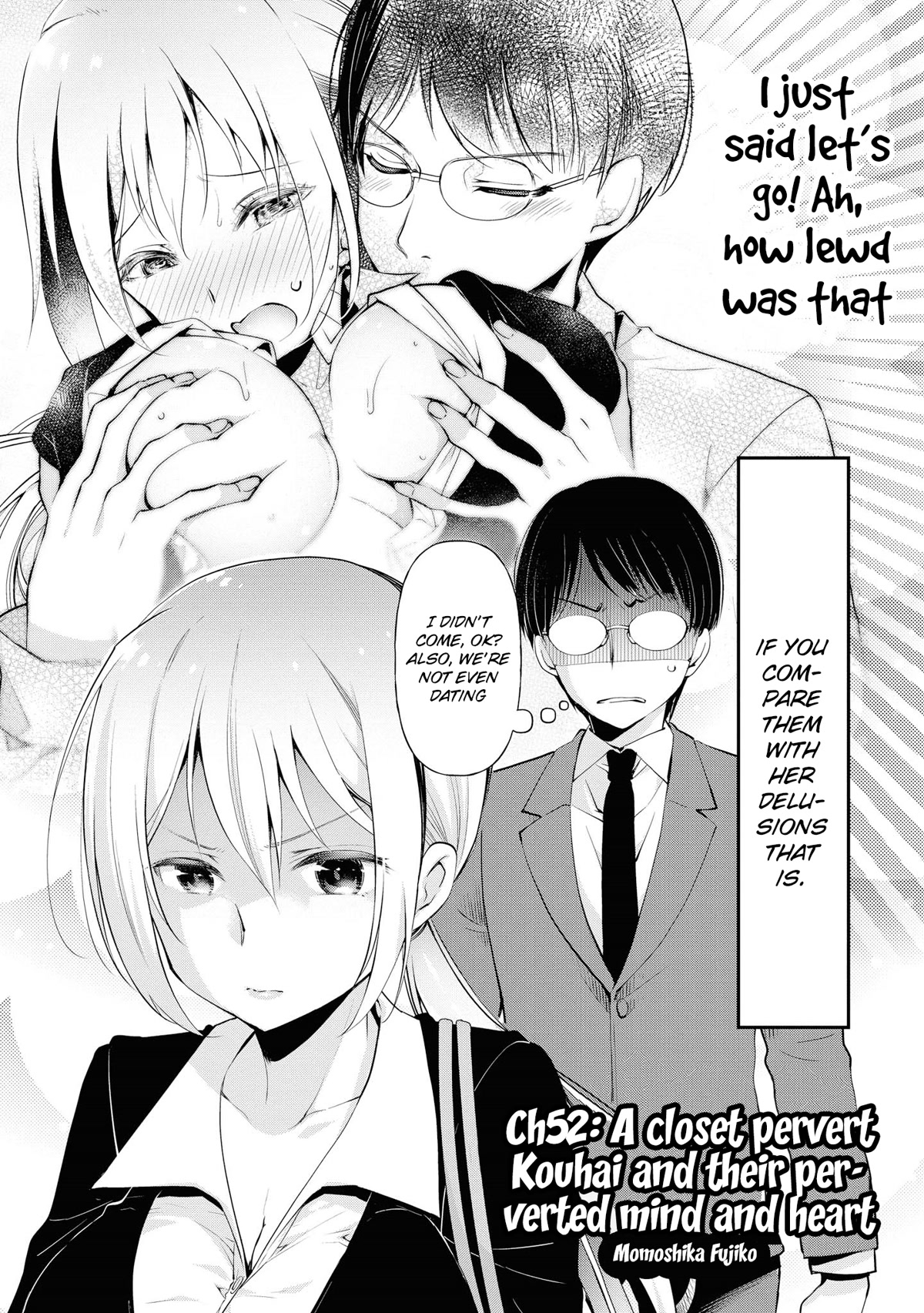 Do You like Fluffy Boobs? Busty Girl Anthology Comic Chapter 52 page 3 - Chapter 52: A closet pervert Kouhai and their perverted mind and heart