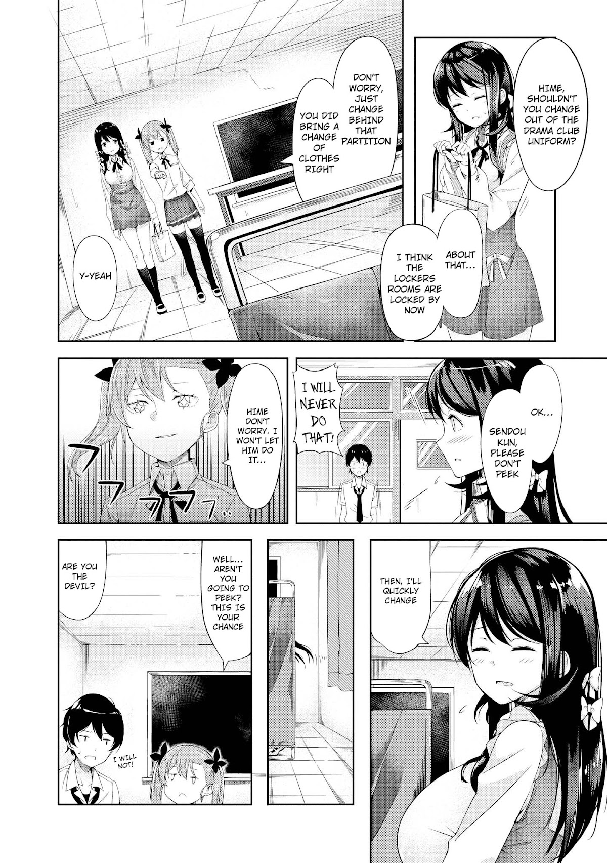 Do You like Fluffy Boobs? Busty Girl Anthology Comic Chapter 6 page 15 - Chapter 6: I Met Them During The Tawawa Day