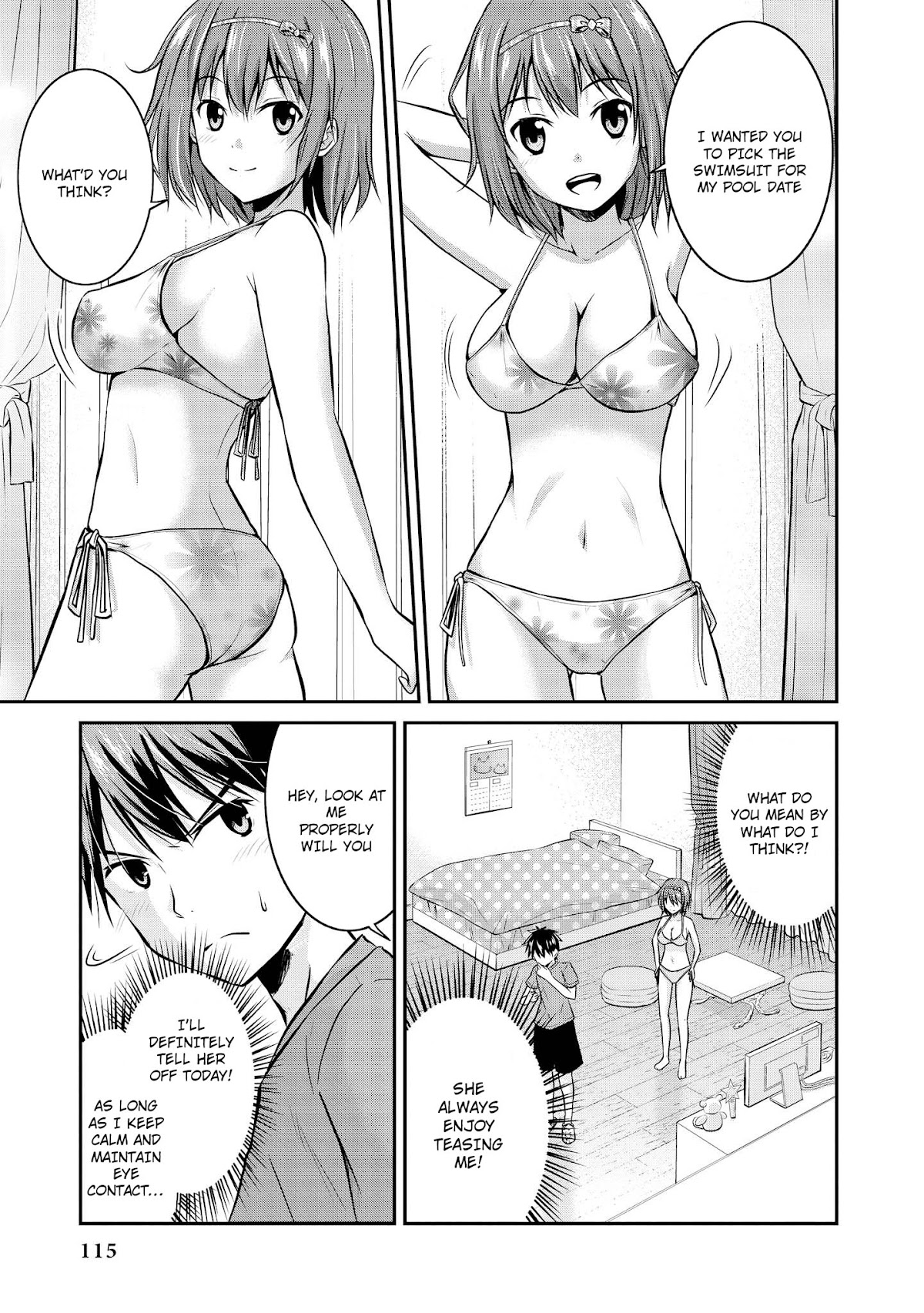 Do You like Fluffy Boobs? Busty Girl Anthology Comic Chapter 7 page 6 - Chapter 7: It's Not Enough Just Being Childhood Friends