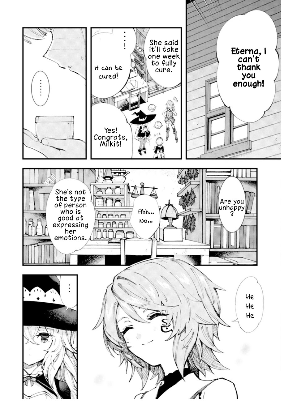 Do You Think Someone Like You Could Defeat the Demon Lord? Chapter 10.2 page 8 - Chapter 10.2: The Flowing Witch Second Half