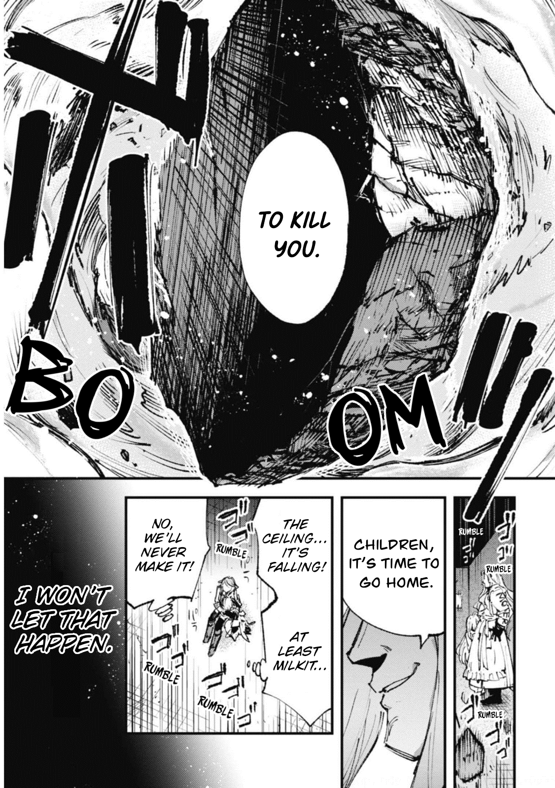 Do You Think Someone Like You Could Defeat the Demon Lord? Chapter 14.2 page 8 - Chapter 14.2: Even if it Kills Me Second Half
