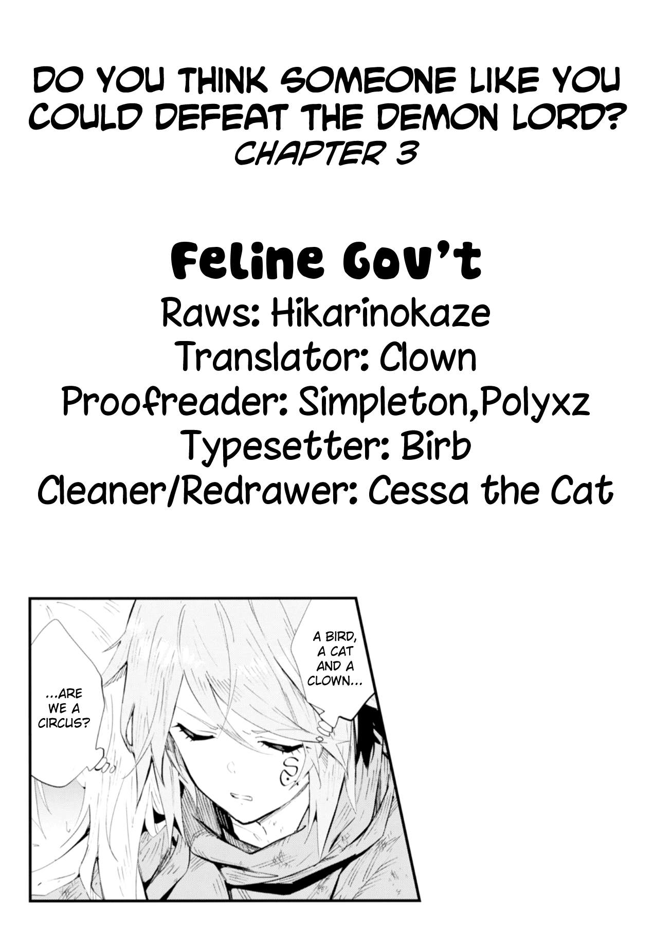 Do You Think Someone Like You Could Defeat the Demon Lord? Chapter 3 page 28 - Chapter 3