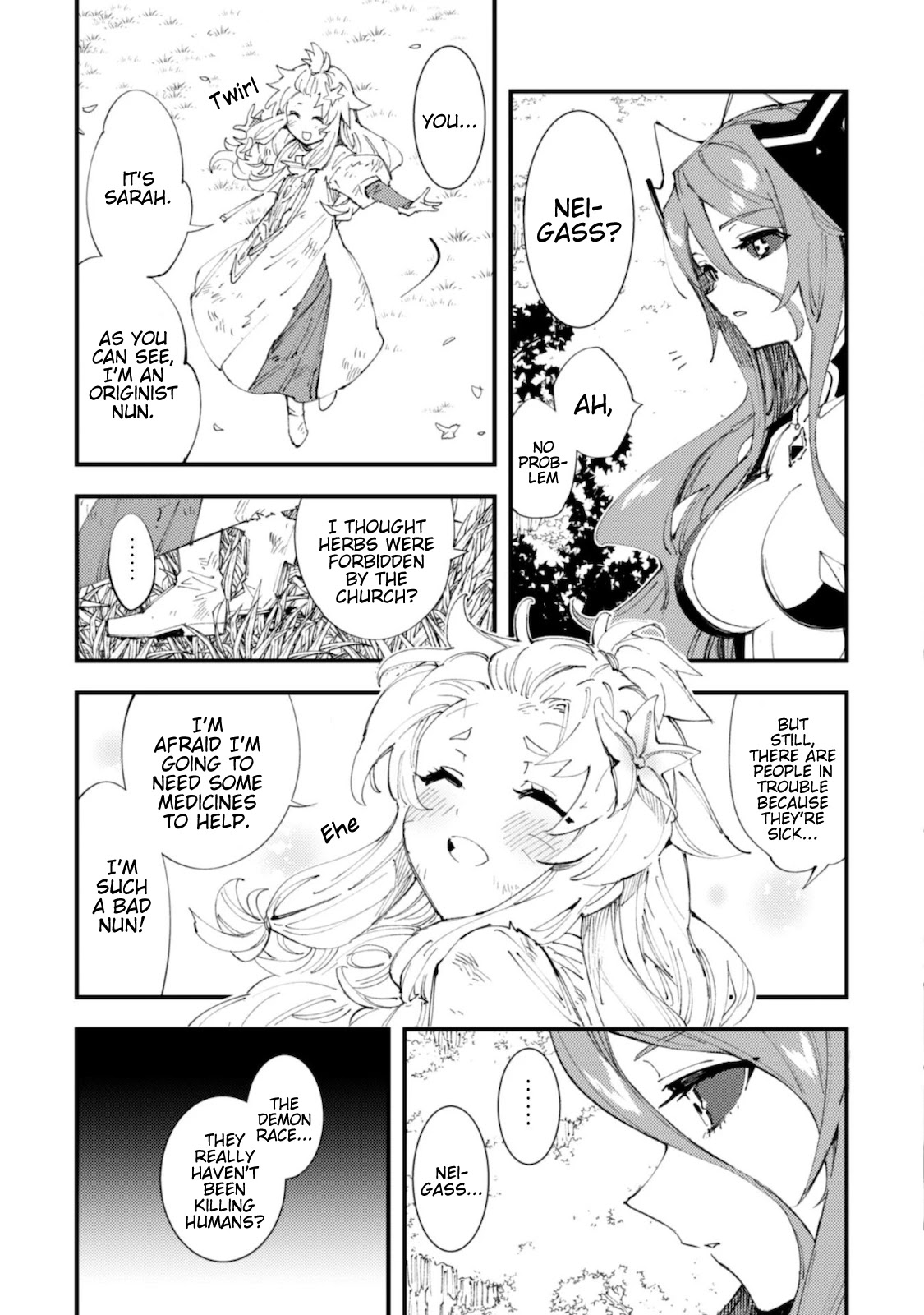 Do You Think Someone Like You Could Defeat the Demon Lord? Chapter 9.2 page 6 - Chapter 9.2: Demons and Saints