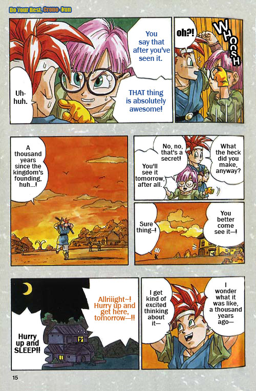 Do Your Best, Chrono-kun! Chapter 0.2 page 3 - Chapter 0 v2 : [Oneshot]