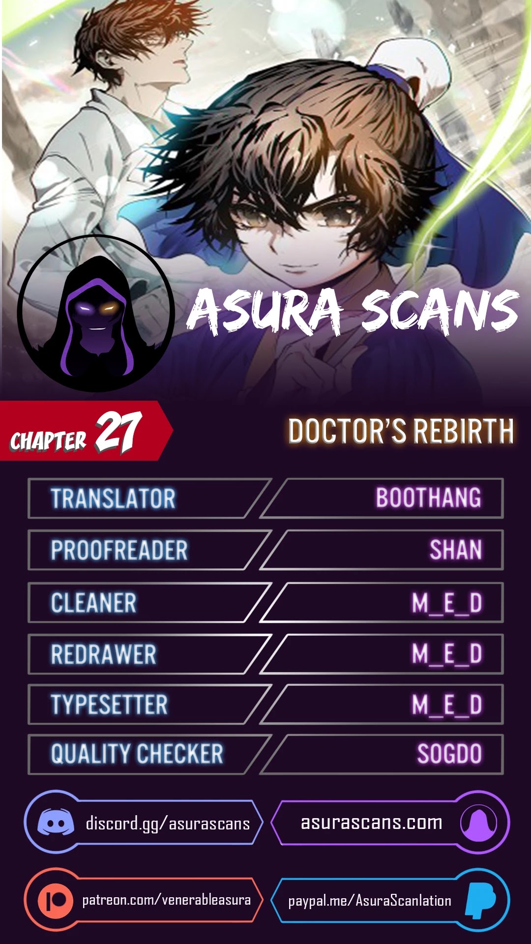 Doctor’s Rebirth Chapter 27 page 1 - Chapter 27