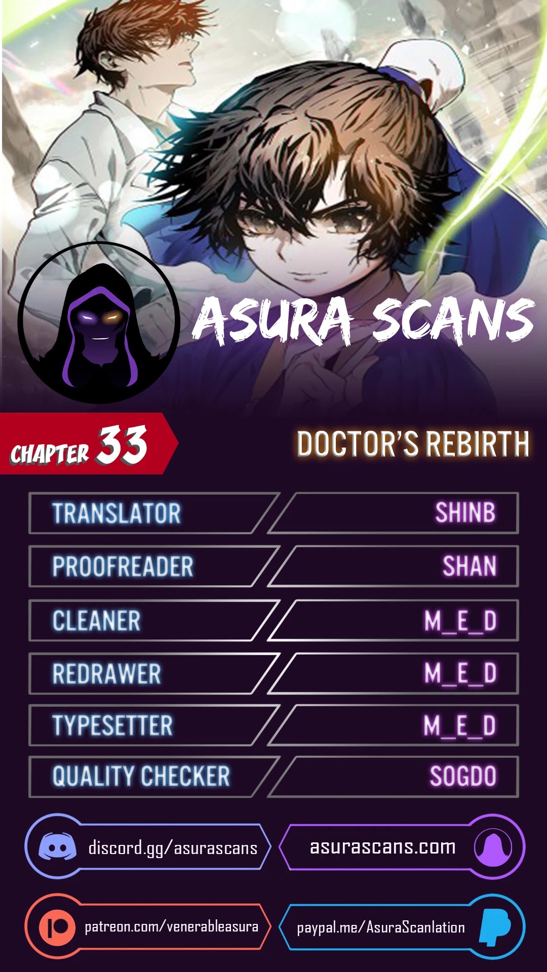 Doctor’s Rebirth Chapter 33 page 1 - Chapter 33