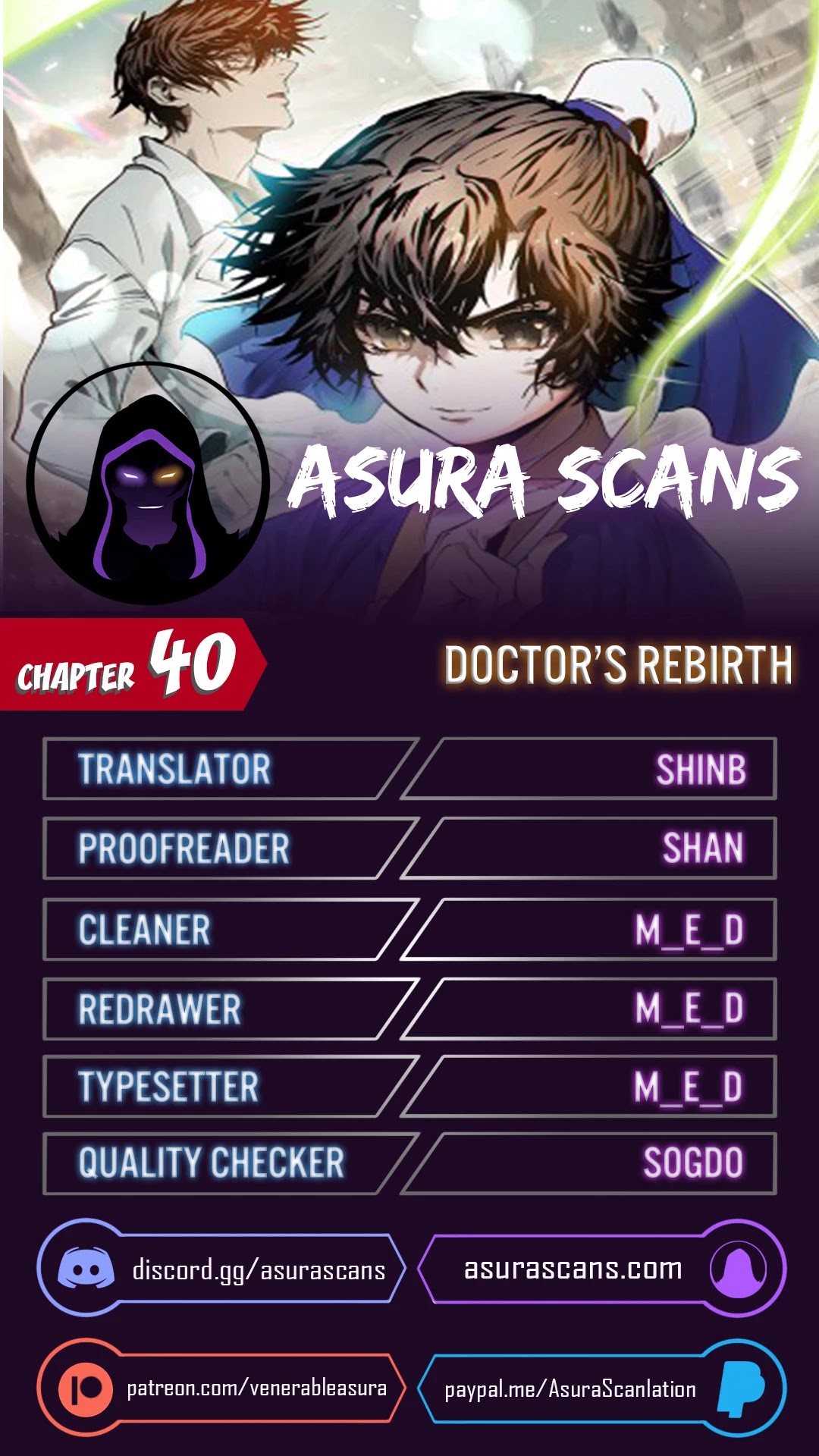 Doctor’s Rebirth Chapter 40 page 1 - Chapter 40