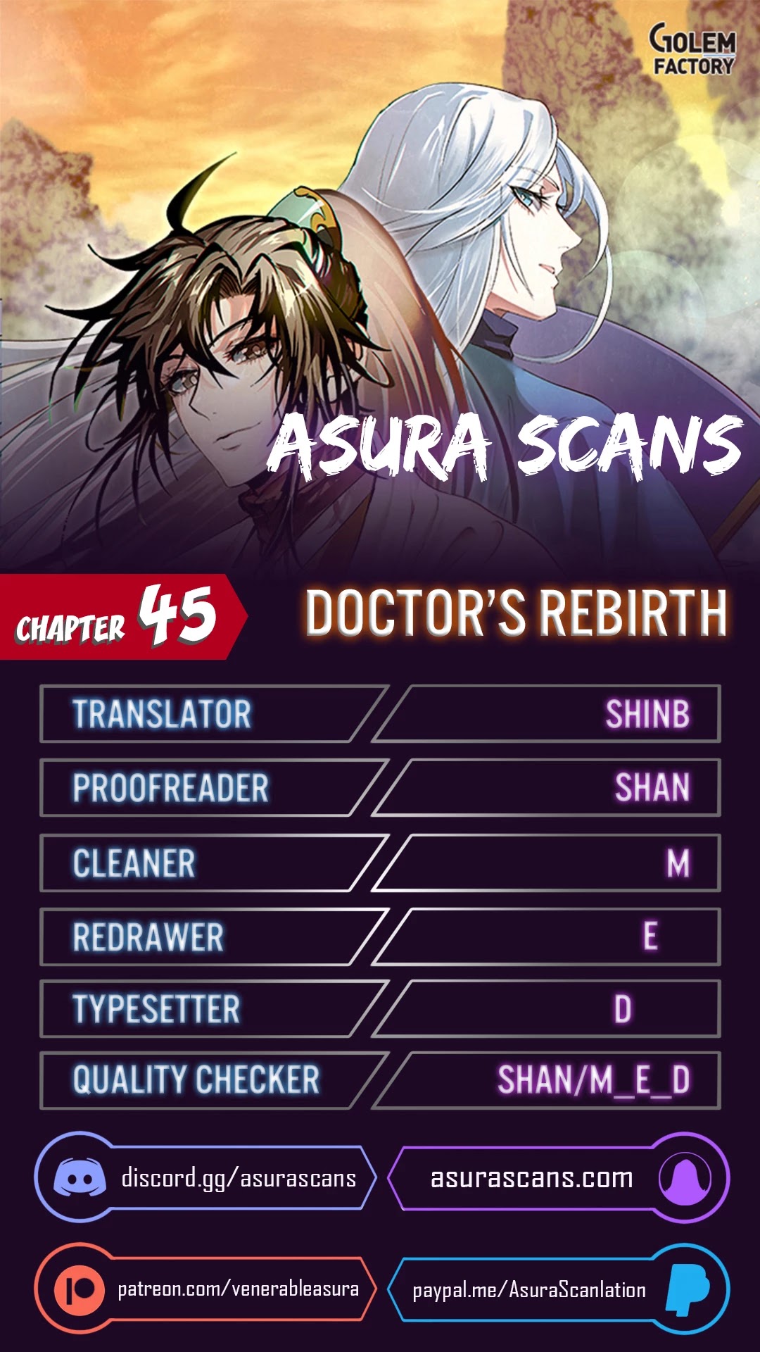 Doctor’s Rebirth Chapter 45 page 1 - Chapter 45