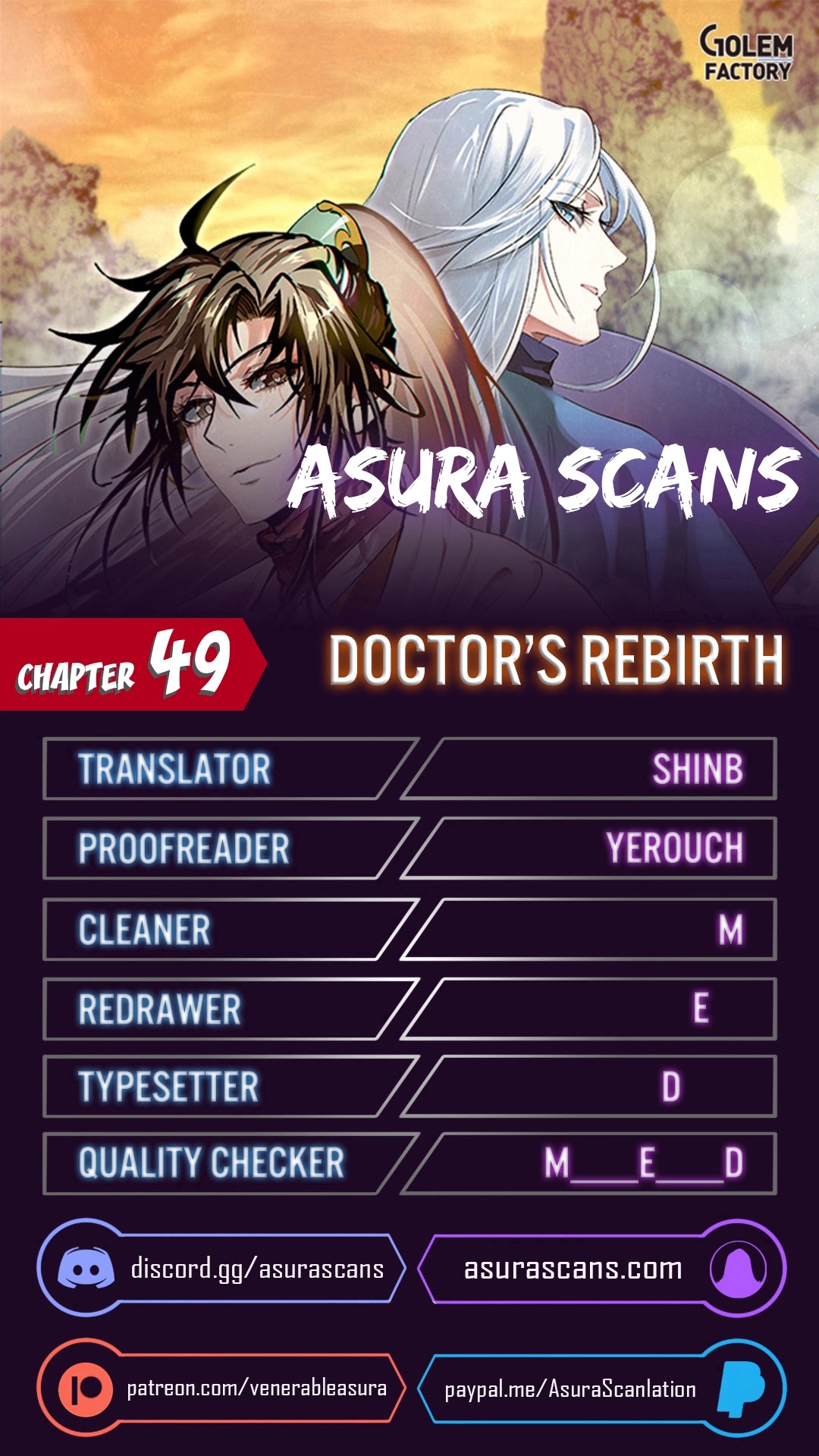 Doctor’s Rebirth Chapter 49 page 1 - Chapter 49