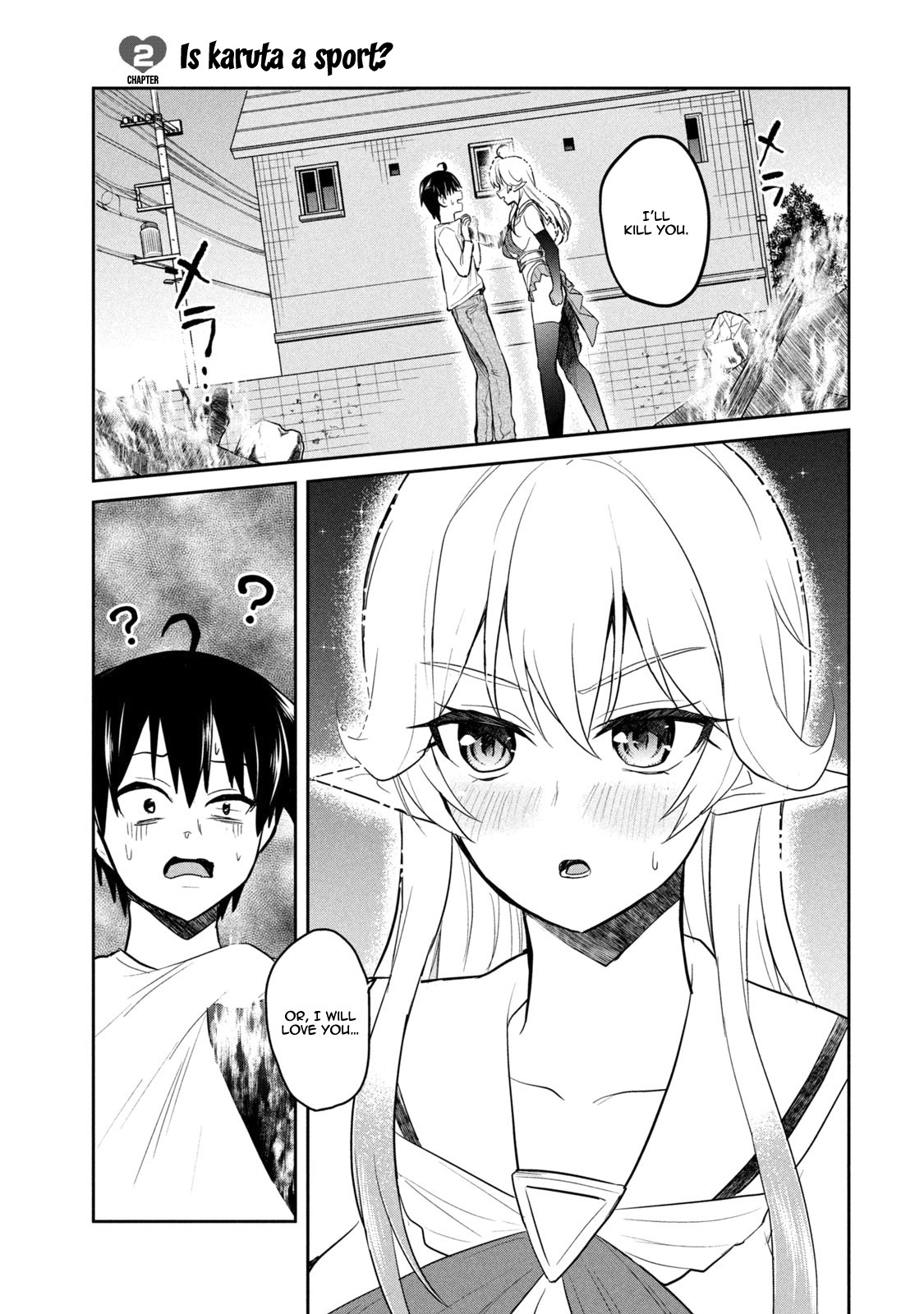 Does an Elf Live Next Door to You? Chapter 2 page 2 - Chapter 2: Is Karuta A Sport?