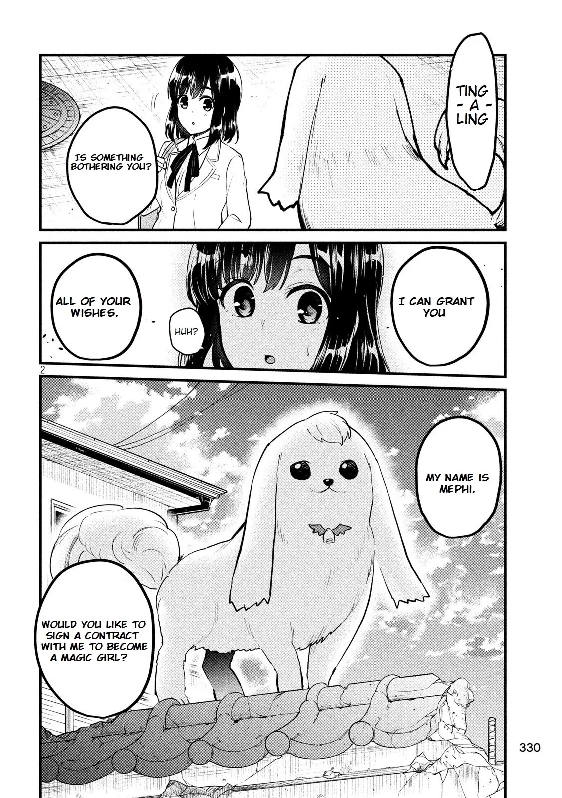 Does an Elf Live Next Door to You? Chapter 5 page 3 - Chapter 5: Do small animals talk to magical girls only?