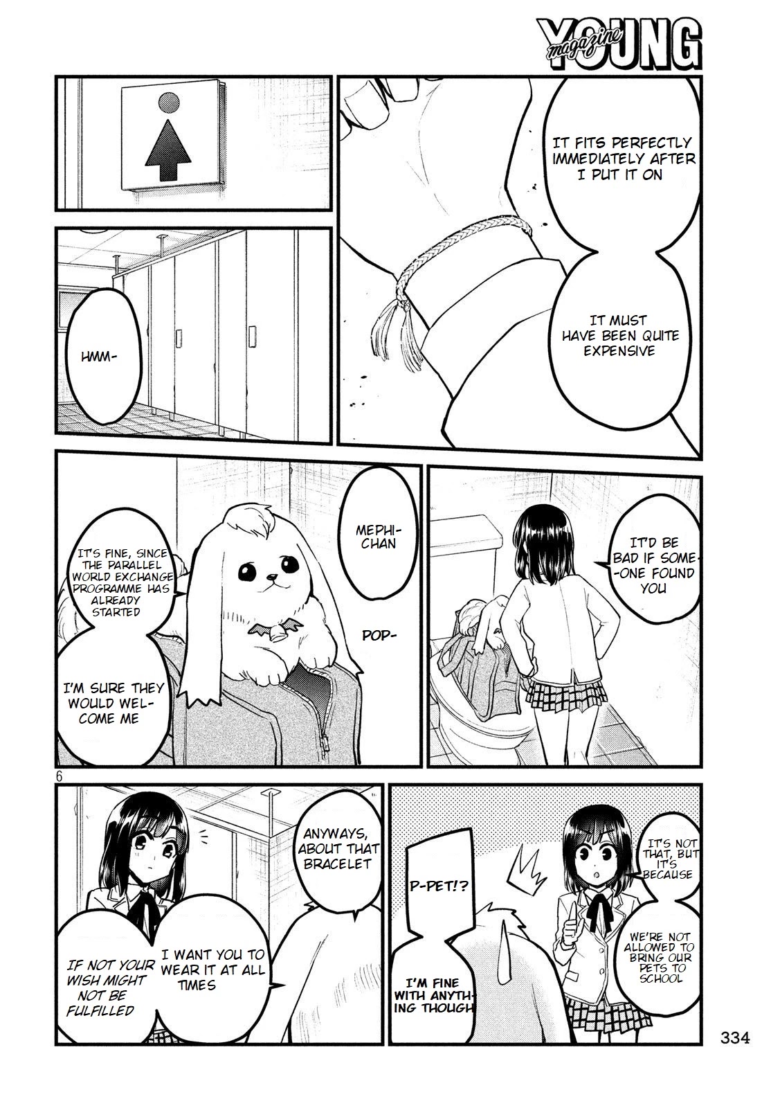 Does an Elf Live Next Door to You? Chapter 5 page 7 - Chapter 5: Do small animals talk to magical girls only?