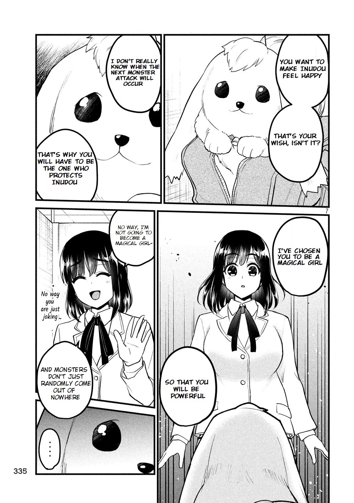 Does an Elf Live Next Door to You? Chapter 5 page 8 - Chapter 5: Do small animals talk to magical girls only?