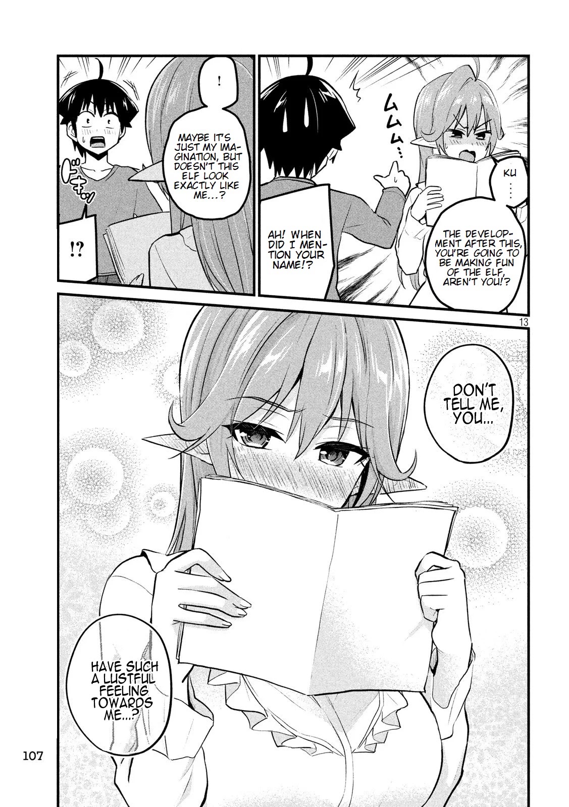 Does an Elf Live Next Door to You? Chapter 7 page 14 - Chapter 7: would you like an ELF as assistant?