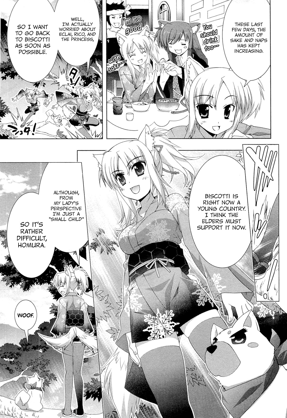 Dog Days Chapter 0 page 28 - Chapter 0: The Day Before