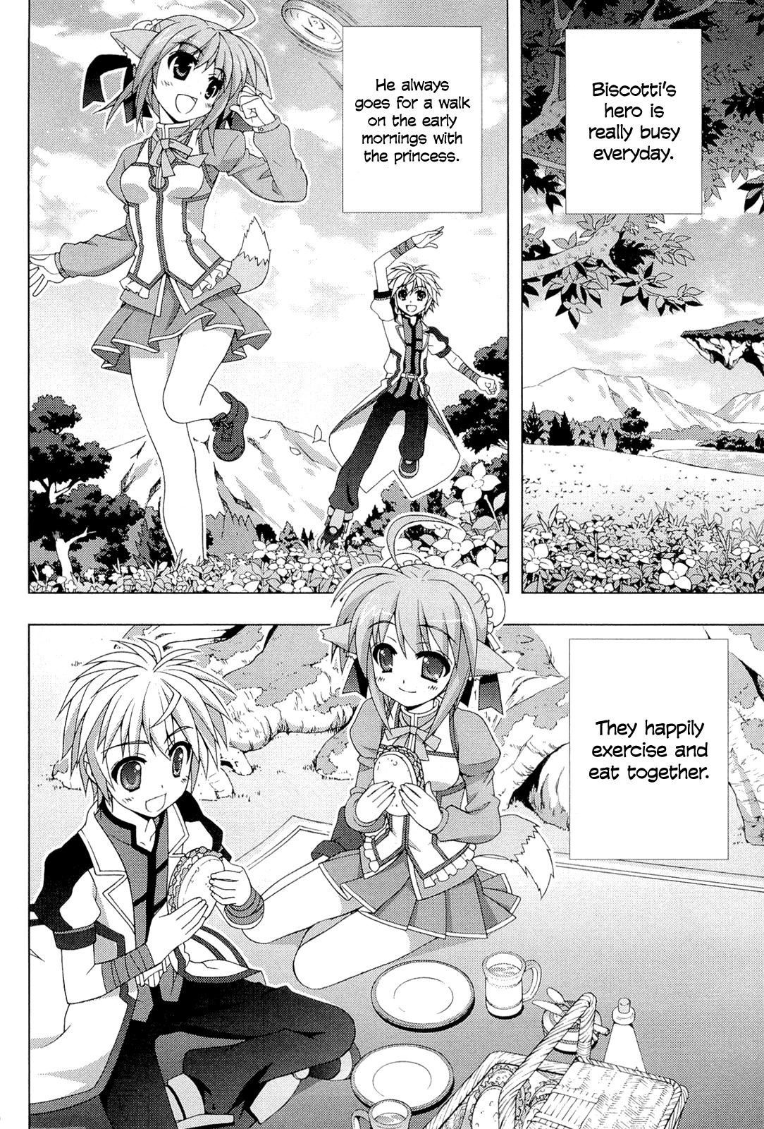 Dog Days Chapter 2 page 4 - Chapter 2: Saver in Castle