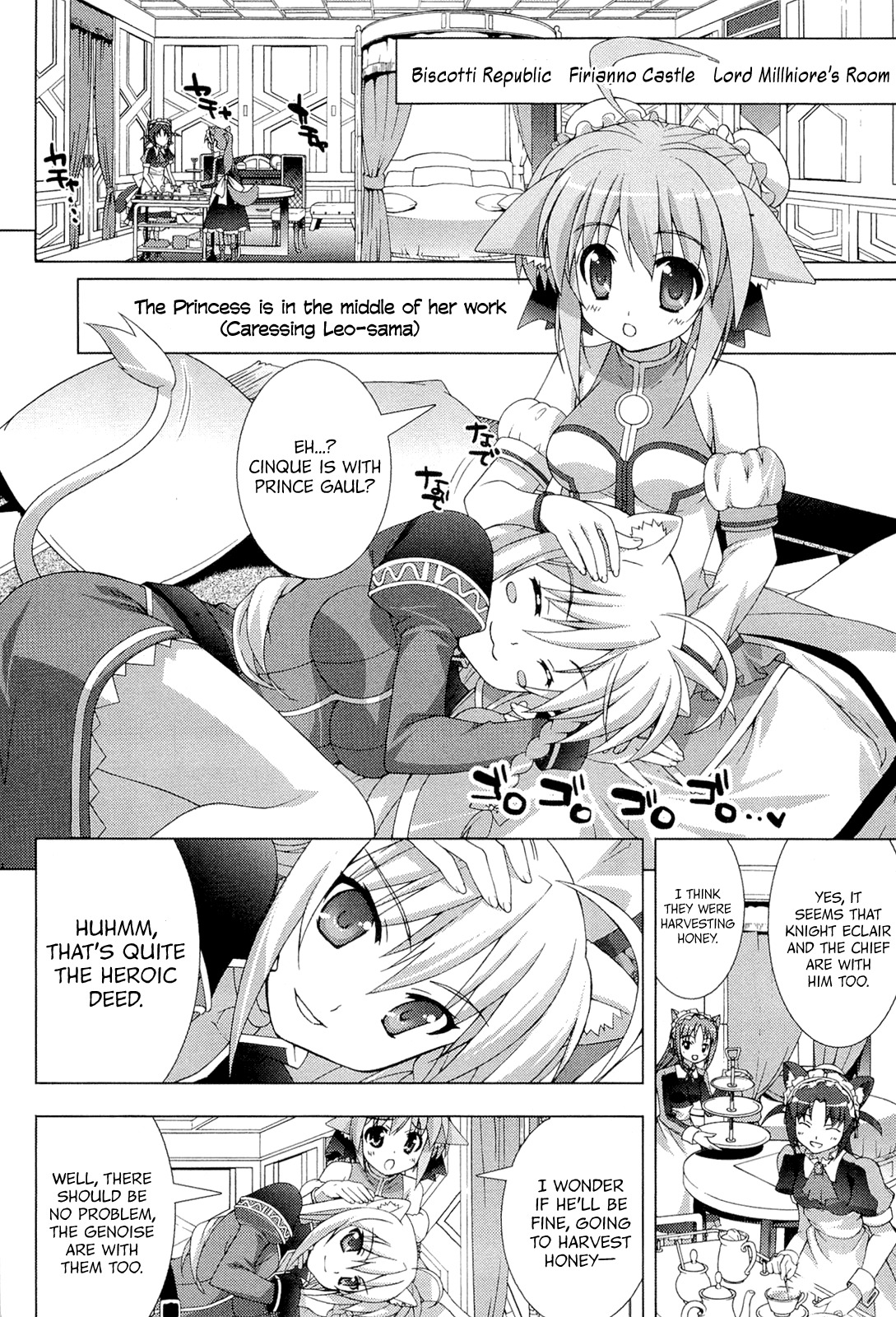 Dog Days Chapter 3 page 10 - Chapter 3: Honey Attack