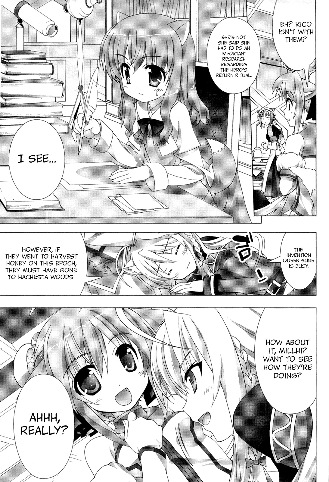 Dog Days Chapter 3 page 11 - Chapter 3: Honey Attack