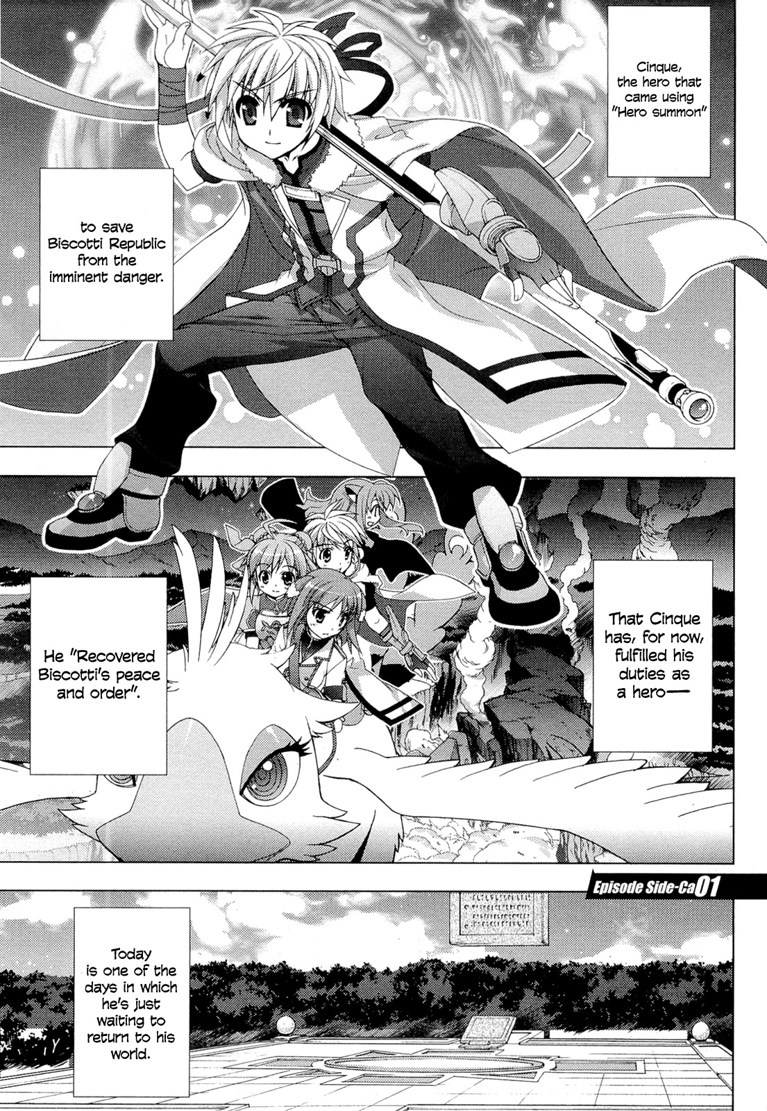 Dog Days Chapter 3 page 3 - Chapter 3: Honey Attack