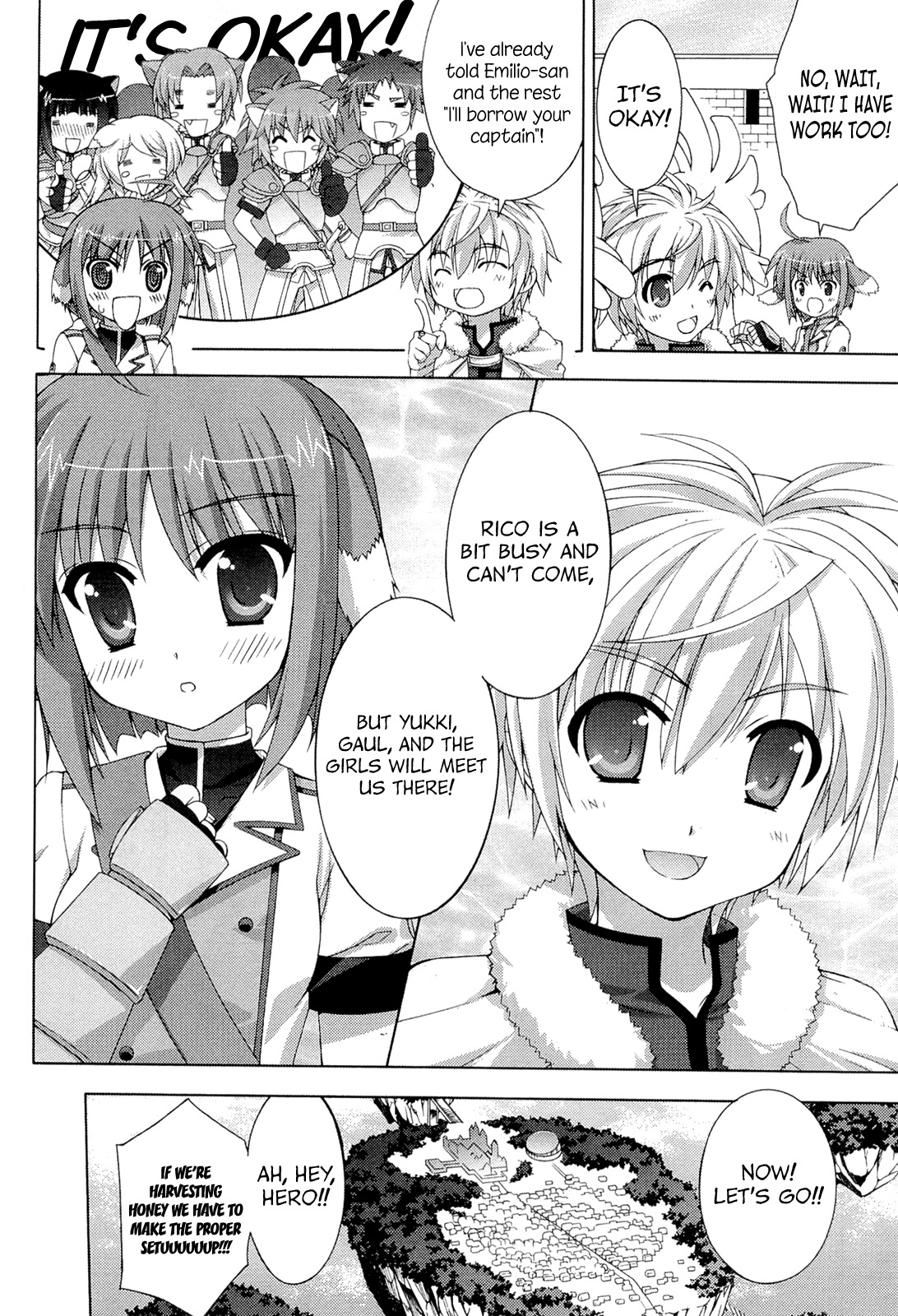 Dog Days Chapter 3 page 6 - Chapter 3: Honey Attack