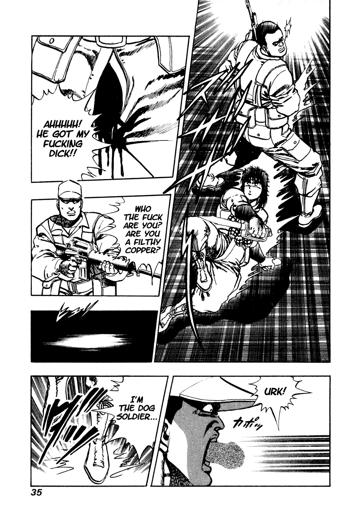 Dog Soldier Chapter 4 page 35 - Chapter 4: Tokyo Coup d'État