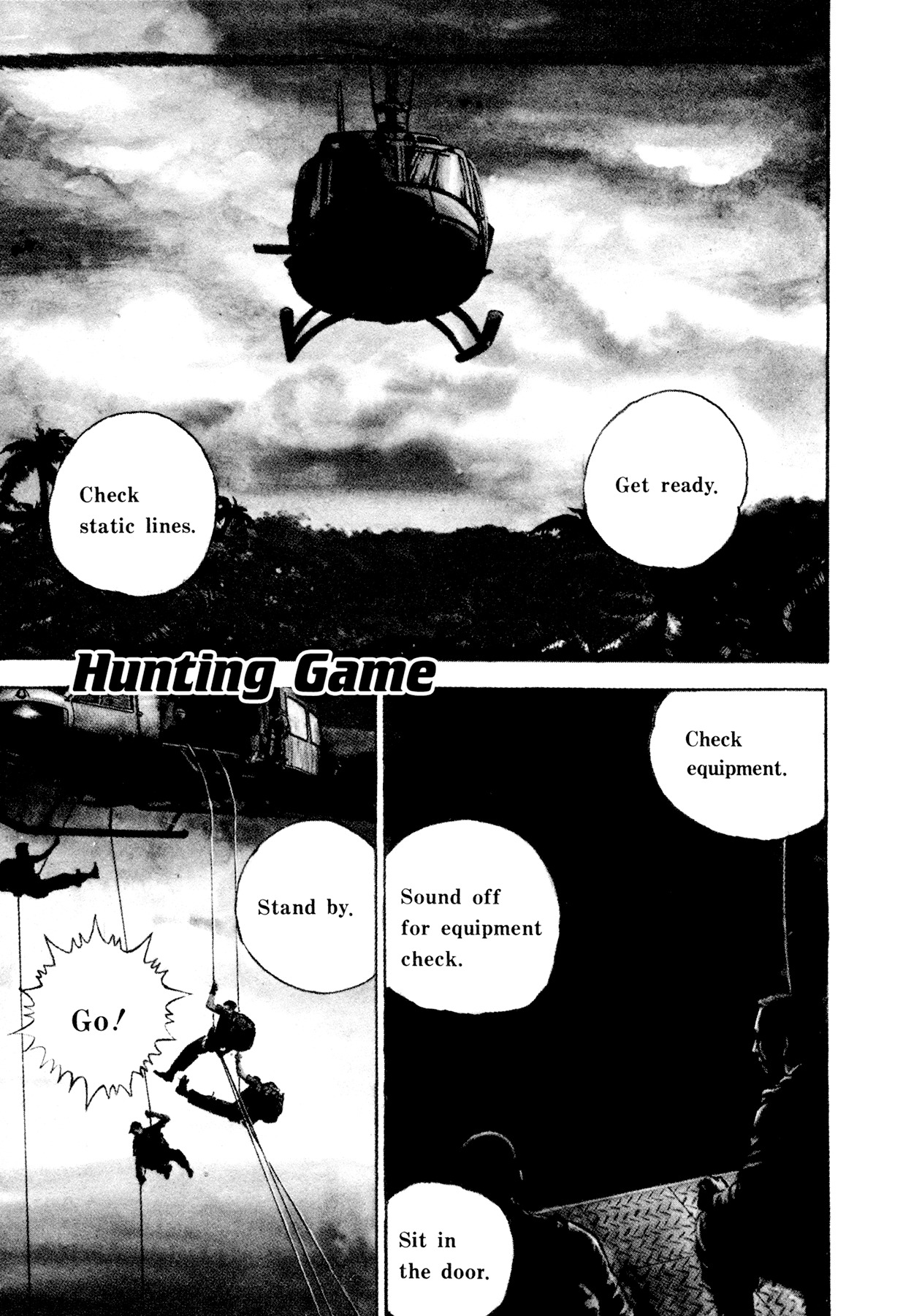 Dog Soldier Chapter 9 page 1 - Chapter 9: Hunting Game