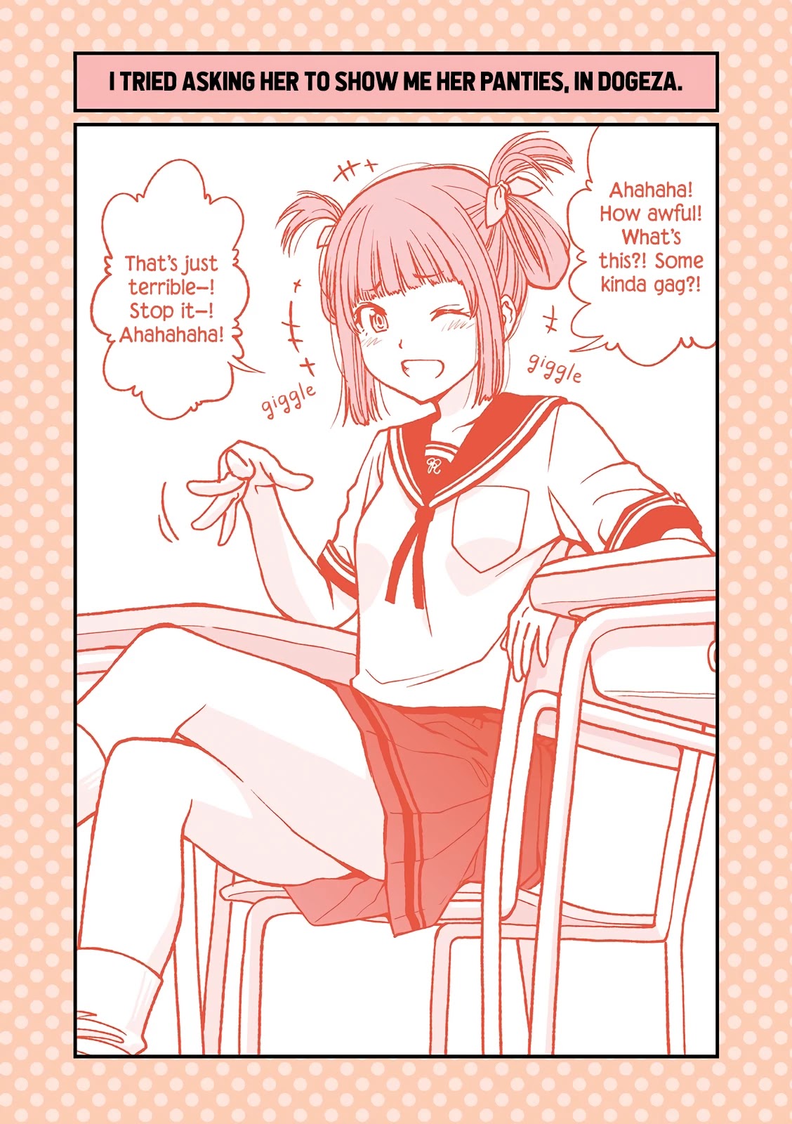 Dogeza De Tanondemita Chapter 12 page 1 - Chapter 12: ⑫