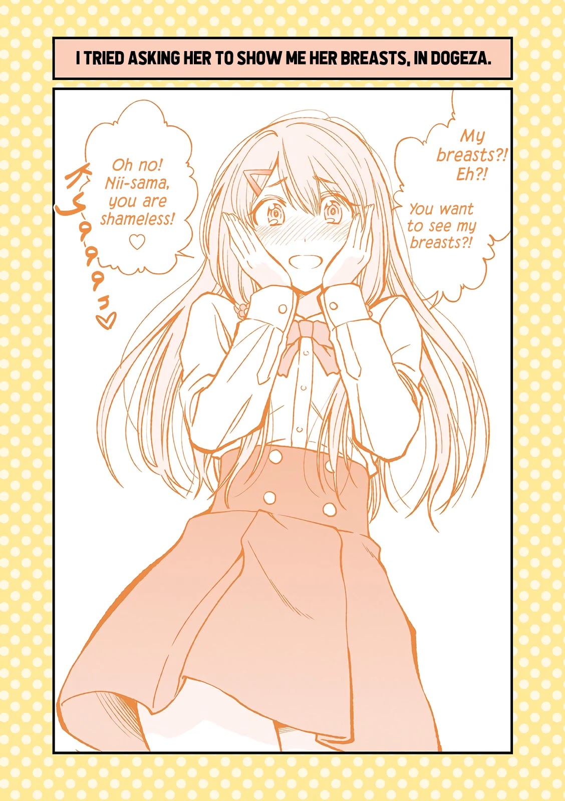 Dogeza De Tanondemita Chapter 13 page 1 - Chapter 13: ⑬