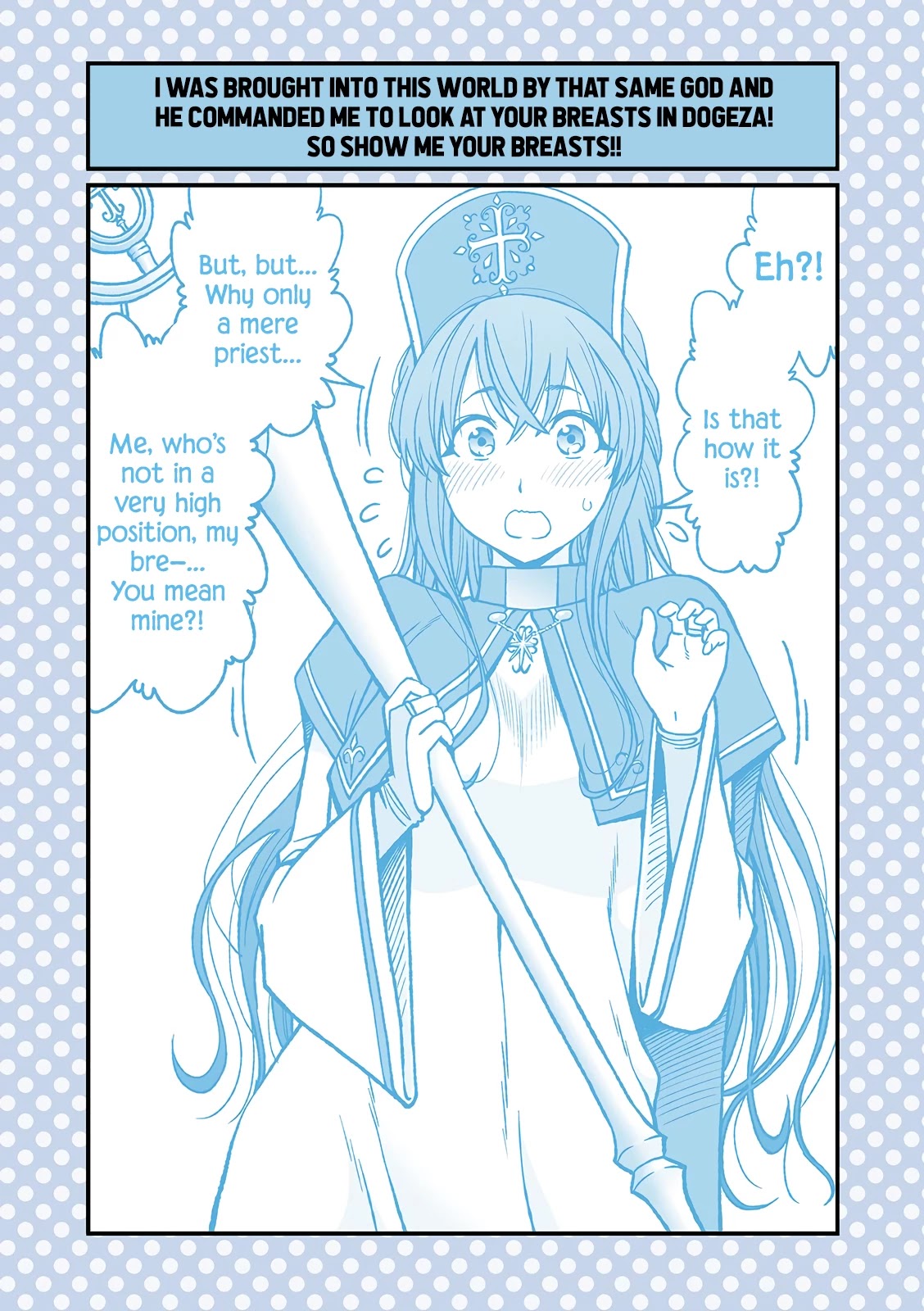 Dogeza De Tanondemita Chapter 19 page 2 - Chapter 19: Female Priest