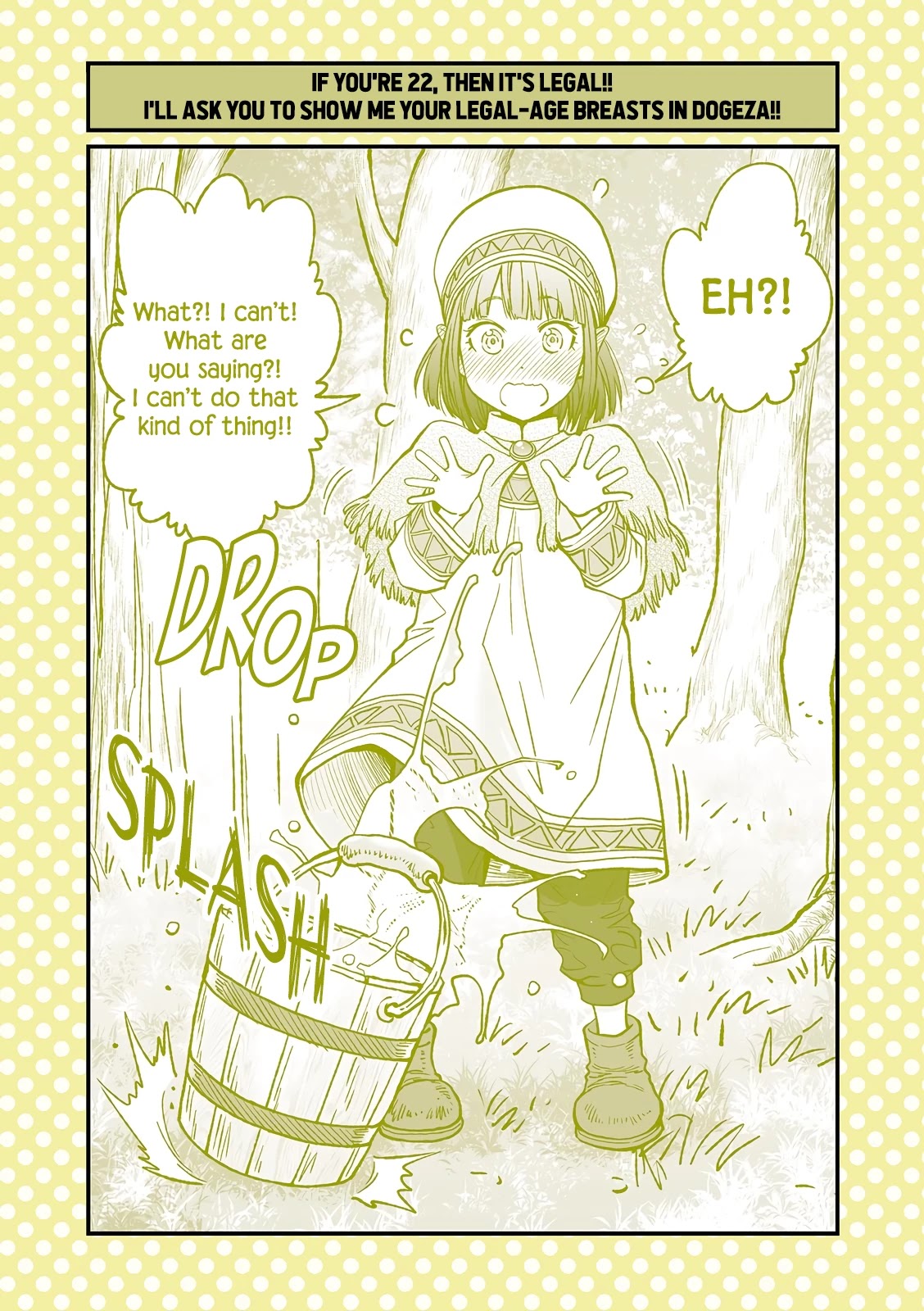 Dogeza De Tanondemita Chapter 22 page 2 - Chapter 22: Hobbit Girl
