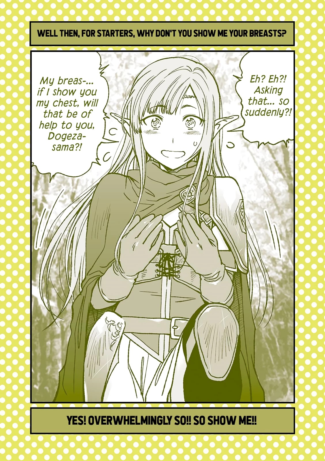 Dogeza De Tanondemita Chapter 25 page 3 - Chapter 25: Elf Girl