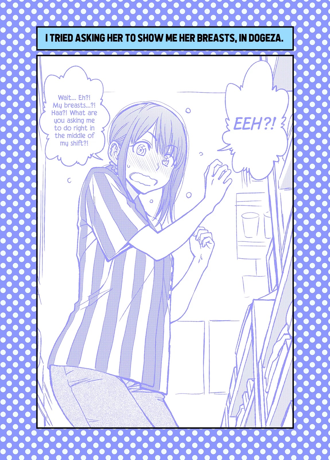 Dogeza De Tanondemita Chapter 29 page 1 - Chapter 29: Convenience Store Employee