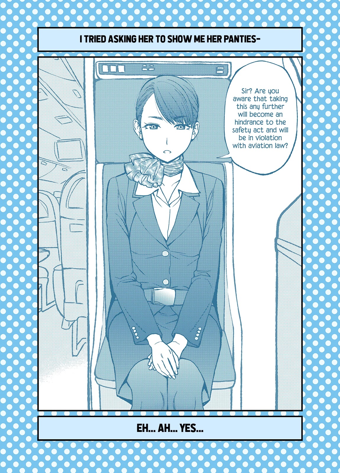 Dogeza De Tanondemita Chapter 31 page 3 - Chapter 31: Cabin Attendant