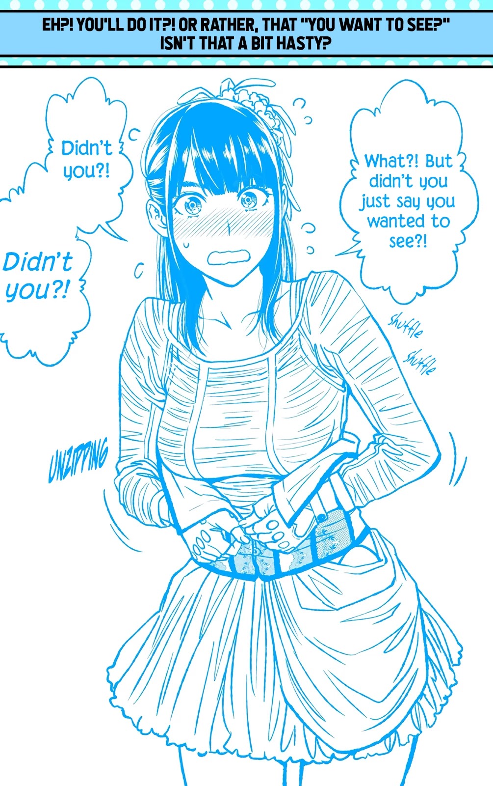 Dogeza De Tanondemita Chapter 35 page 2 - Chapter 35: Underground Idol Kamen Joshi Kamiya Erina